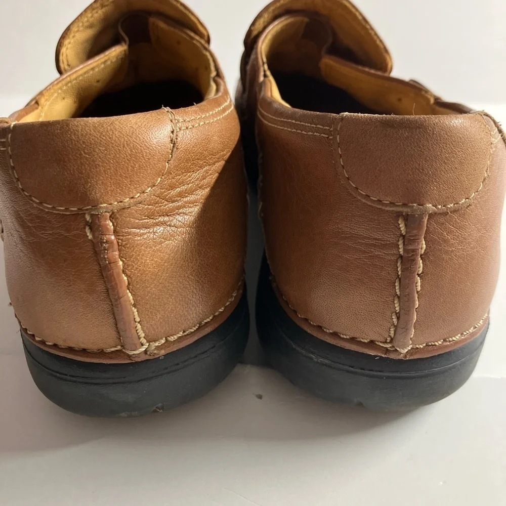 Clarks Artisan Unstructured Slip On Shoes, 7M, Brown, Round Toe